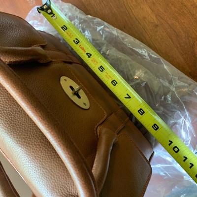 New In Box Lusso Brown Leather Purse