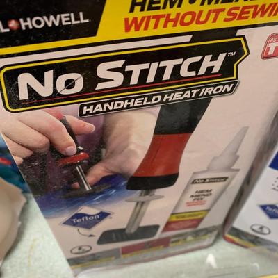 New In Box Household Products Lot Universal Remote Heat Irons Halogen Lites