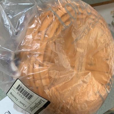 3 Longaberger Baskets - Magazine Rack + 2 Other Baskets Lot