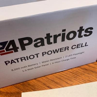 FOUR Patriot Power Cells New In Box