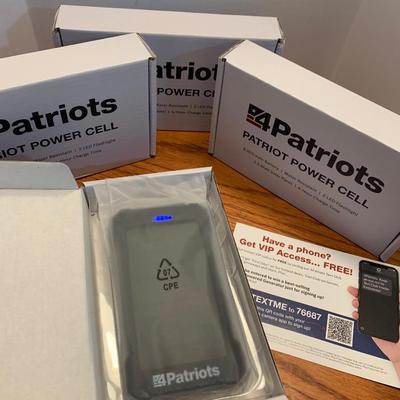 FOUR Patriot Power Cells New In Box