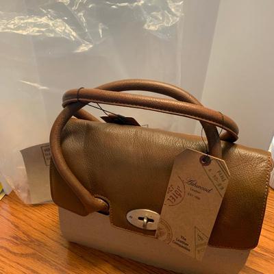 New In Plastic Ashwood Brown Leather Purse Hand Bag