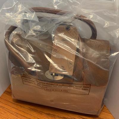 New In Plastic Ashwood Brown Leather Purse Hand Bag