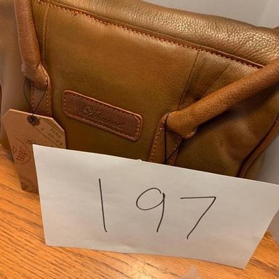 New In Plastic Ashwood Brown Leather Purse Hand Bag