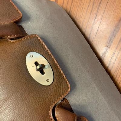 New In Plastic Ashwood Brown Leather Purse Hand Bag