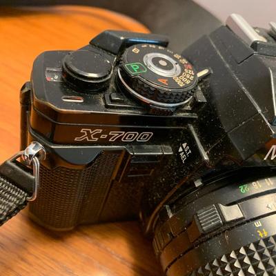 Minolta X-700 35mm Camera & Flash