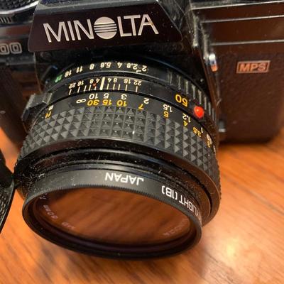 Minolta X-700 35mm Camera & Flash