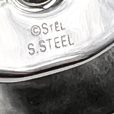 STÄ’L ~ Stainless Steel ~ Duo (2) ~ Mens Bracelet & Money Clip