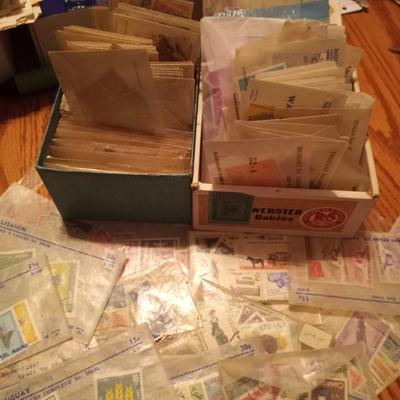 LARGE STAMP COLLECTION