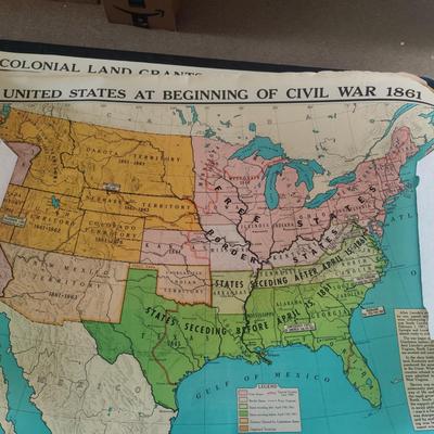 WORLD MAPS 1960S CIRCA