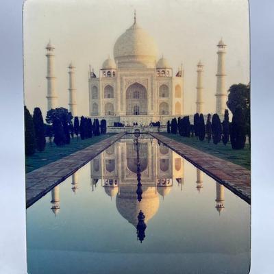 Taj Mahal Small Photo Print Hanging Wall Art Trivet