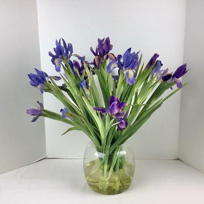 Lot 321. Faux Iris Arrangement