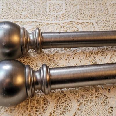 Curtain Rod with Wall Hooks