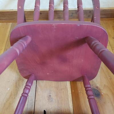 Vintage Wooden High Chair (WS-BBL)