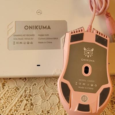 Onikuma Gaming Keyboard and Mouse