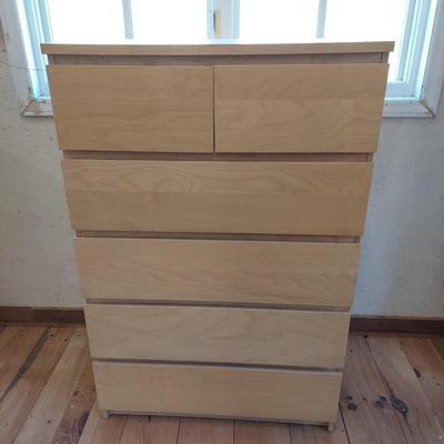 Blonde Wood Chest of Drawers (WS-BBL)