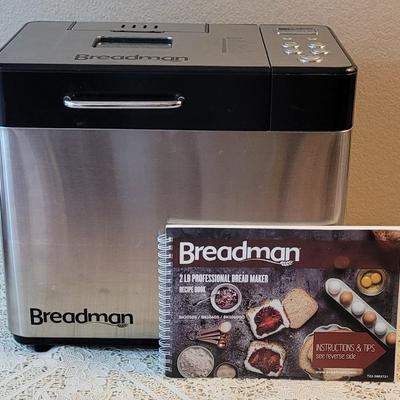 Breadman Bread Machine with Book