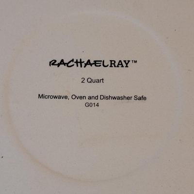 (2) Rachael Ray Orange Casserole Dishes