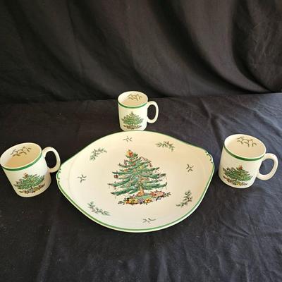 Spode & More Christmas Dishes & Glasses (WS-JS)