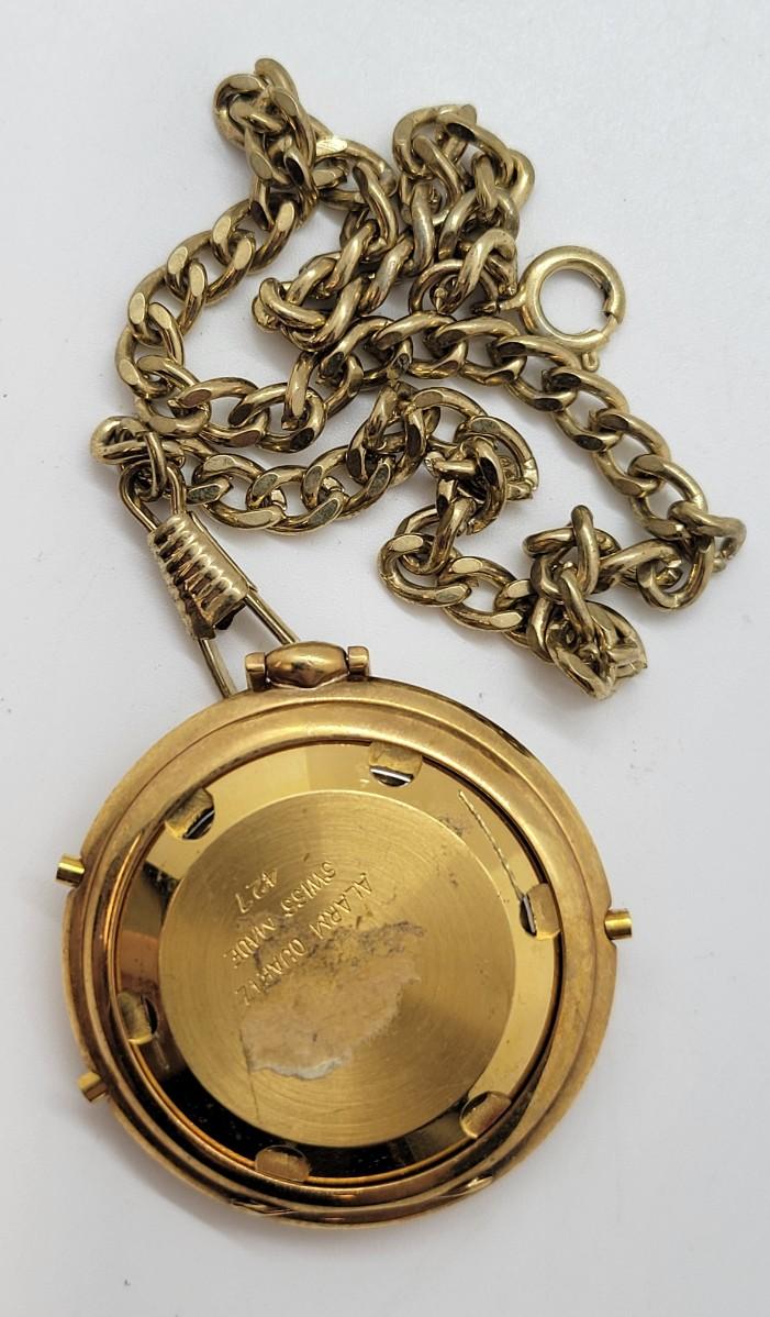 LOT 114 Pocket Watches Marcel Digital on Chain Timex EstateSales
