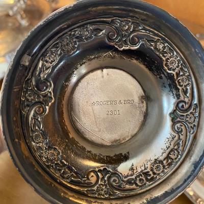13 Pieces of Silverplate
