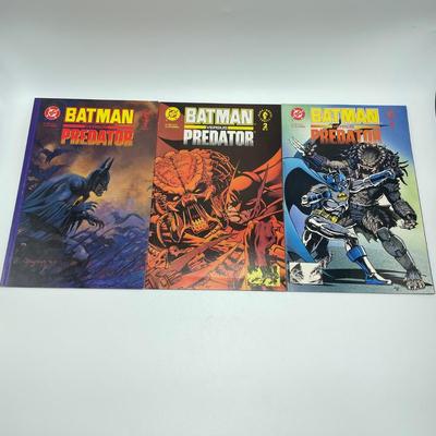 Bob Kane-Batman Versus Predator 1991 Book, 1992 Comics (S2-SS)