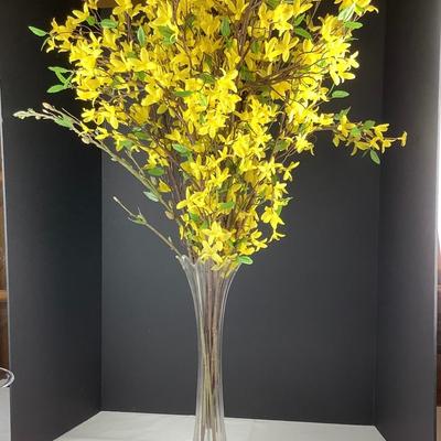 Lot 330 Faux Yellow Floral Arrangement