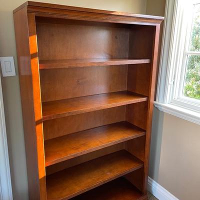 CORNER DESK AND BOOKCASE