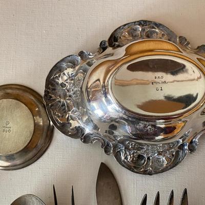 20 pieces sterling silver