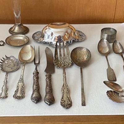 20 pieces sterling silver