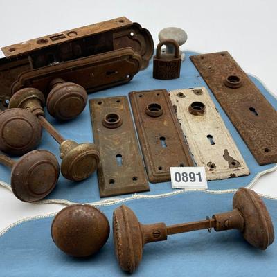 Door knob parts