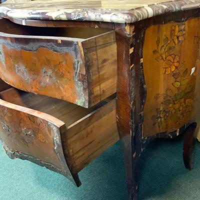Lot 298 | Marble-Top Bombay Commode