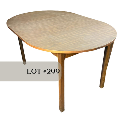 Lot 299 | LARGE Mid-Century Dining Table
