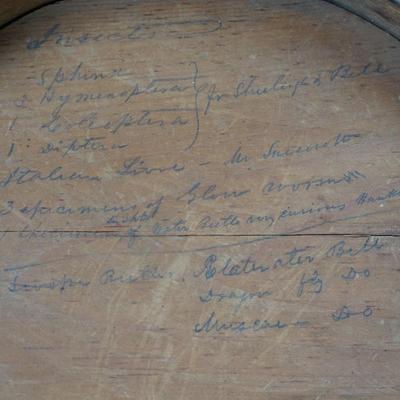 PAIR OF ROUND ANTIQUE PANTRY BOXES