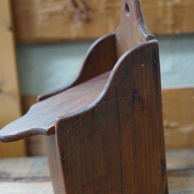 ANTIQUE PRIMITIVE SALT BOX