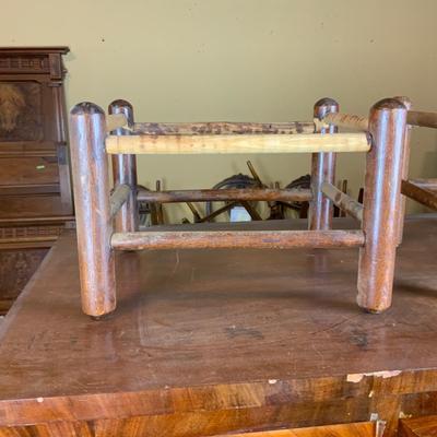Lot 302 | Two Woven Footstool Frames