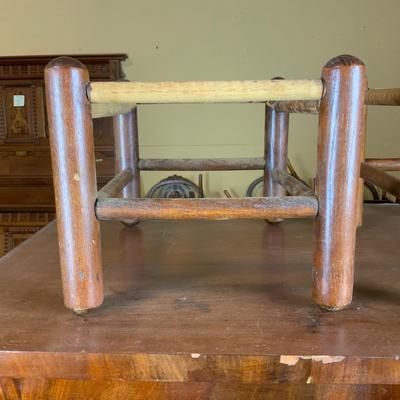 Lot 302 | Two Woven Footstool Frames