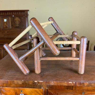 Lot 302 | Two Woven Footstool Frames