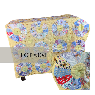 Lot 304 | Yellow Quilt | Dresden Star