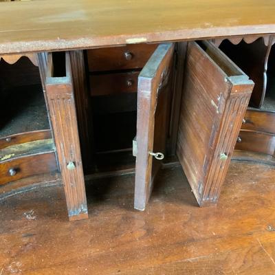 Lot 305 | Victorian Walnut Secretary Desk