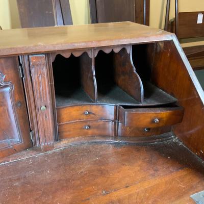 Lot 305 | Victorian Walnut Secretary Desk
