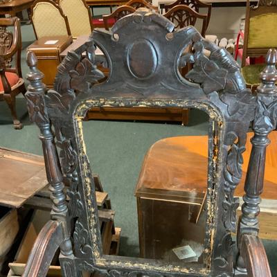 Lot 307 | Caned Seat Tudor Kingâ€™s Chair