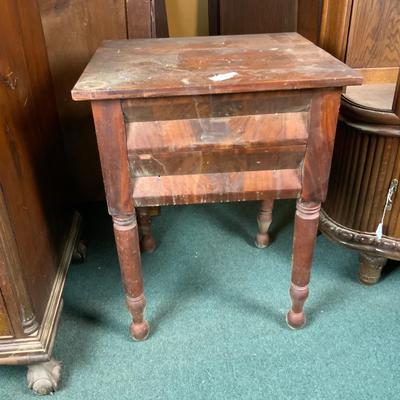 Lot 308 | 2-Drawer Empire Side Table