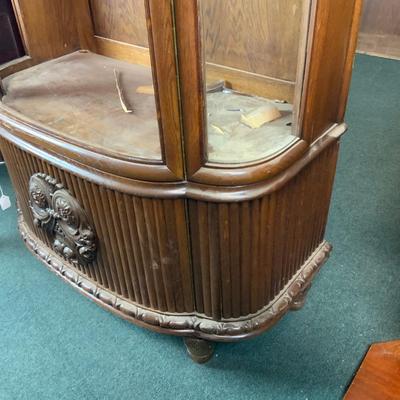 Lot 309 | Antique German Carved Oak Cabinet
