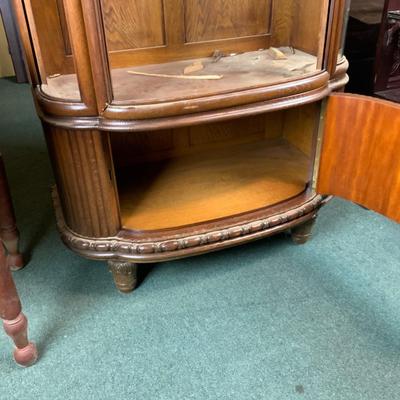 Lot 309 | Antique German Carved Oak Cabinet