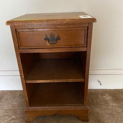 Vintage nightstand side table