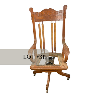 Lot 311 | Swivel Office Chair | Patent Year 1887