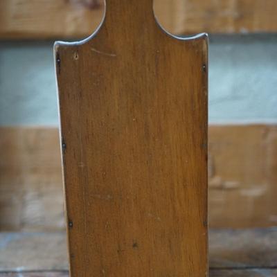 ANTIQUE PINE CANDLE BOX. SMALLER SIZE