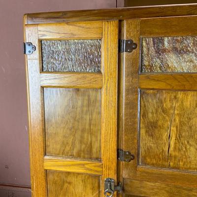 Lot 313 | SELLERS Birch and Oak Hoosier