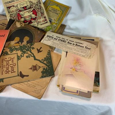 Lot 314 | Fourteen Antique Cookbooks and Extras